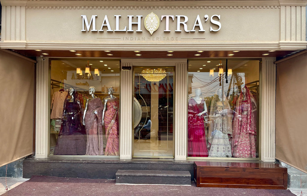 Malhotra’s Indian Heritage Best bridal wear store in Lajpat Nagar