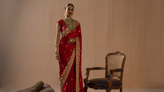 Statement sarees for the wedding season