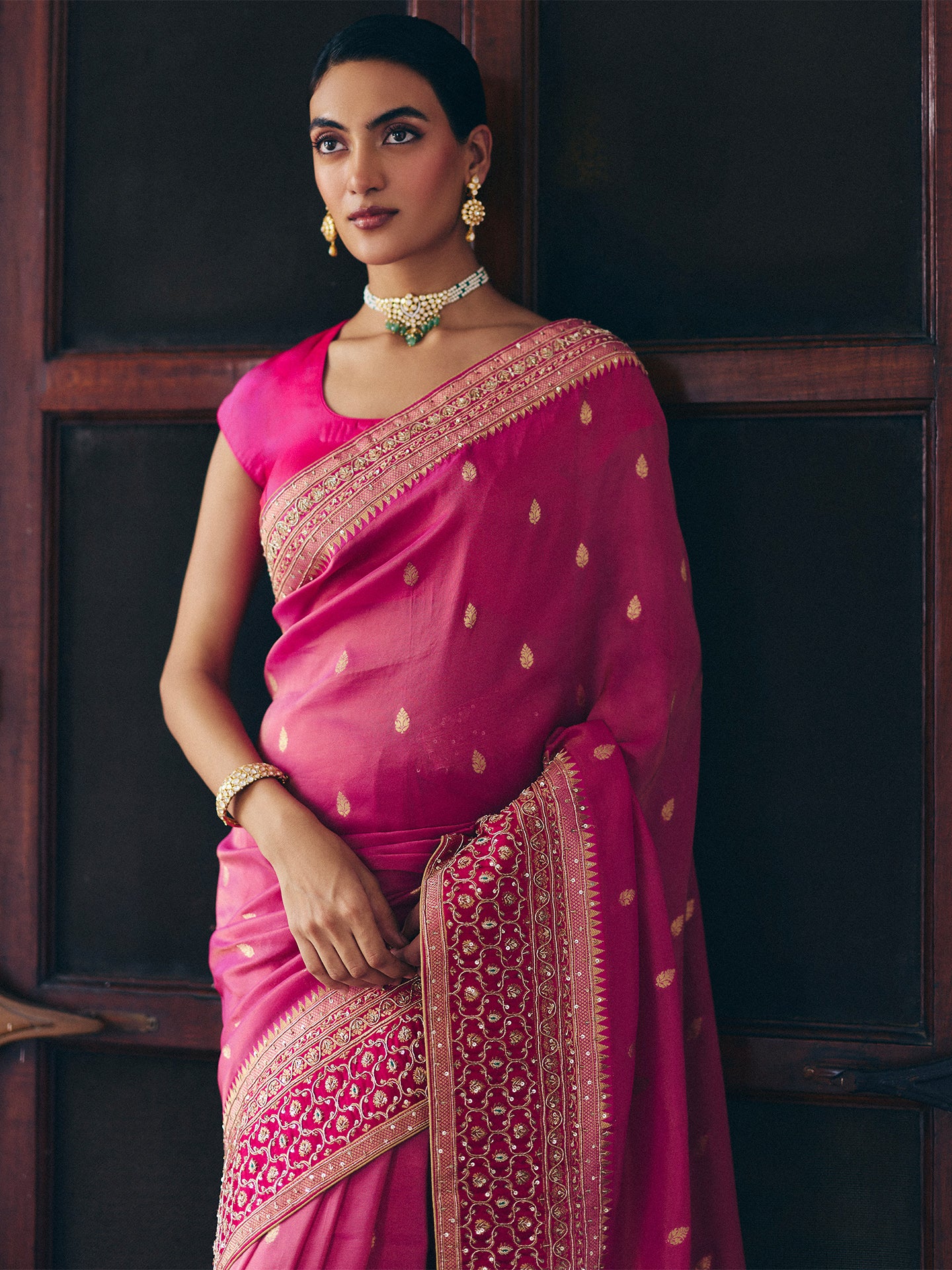 Draped in Elegance, Woven with Tradition