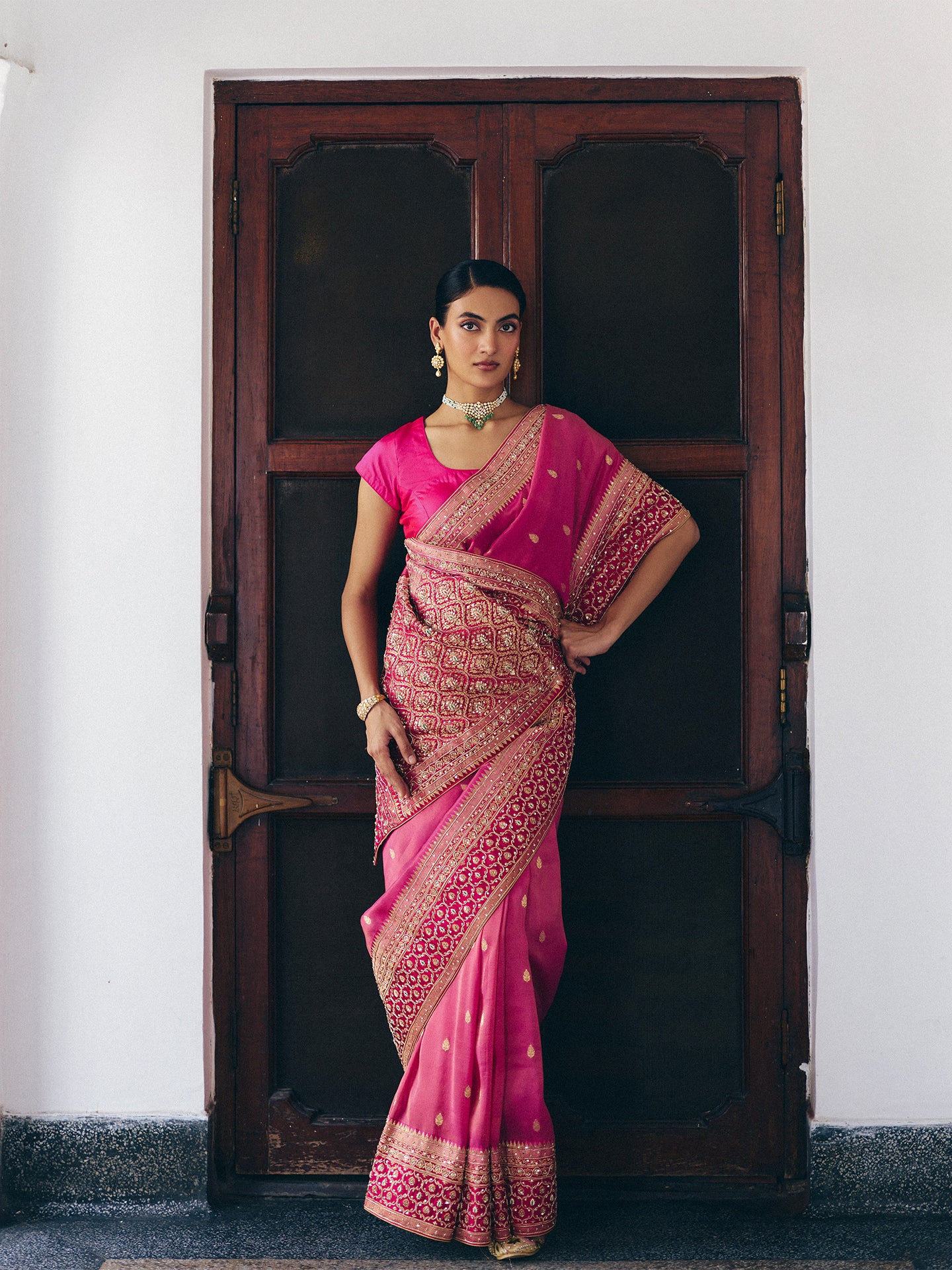 Draped in Elegance, Woven with Tradition