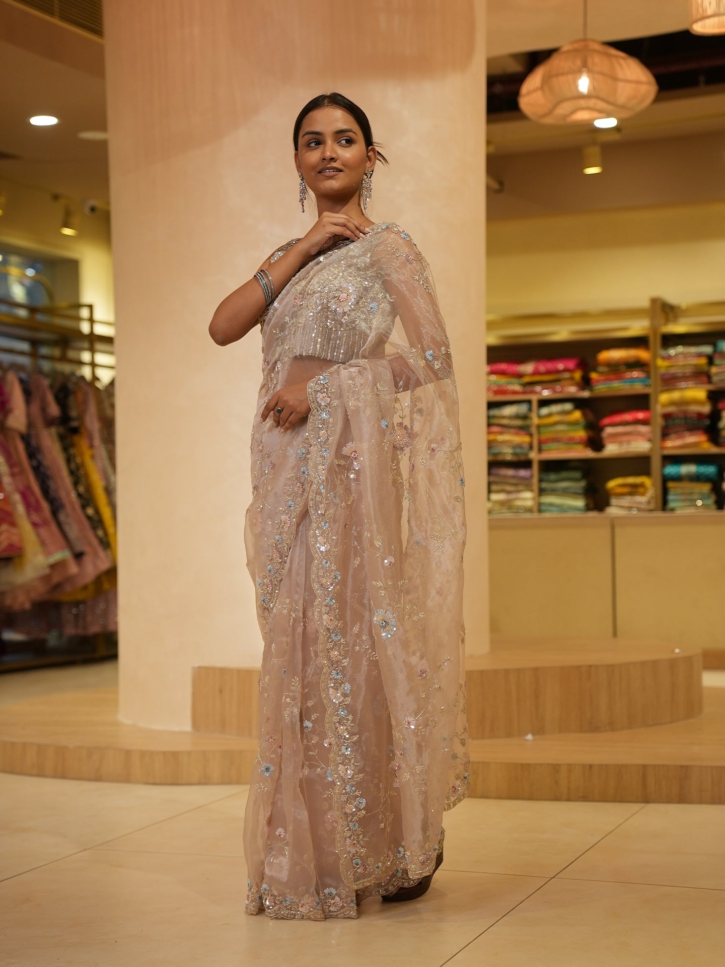 Elevate your elegance with Malhotra's Select Collection Saree