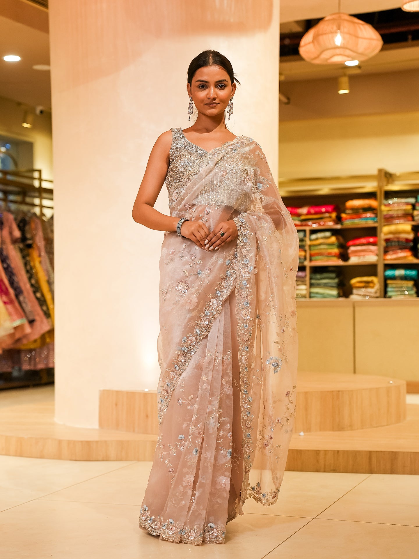 Elevate your elegance with Malhotra's Select Collection Saree