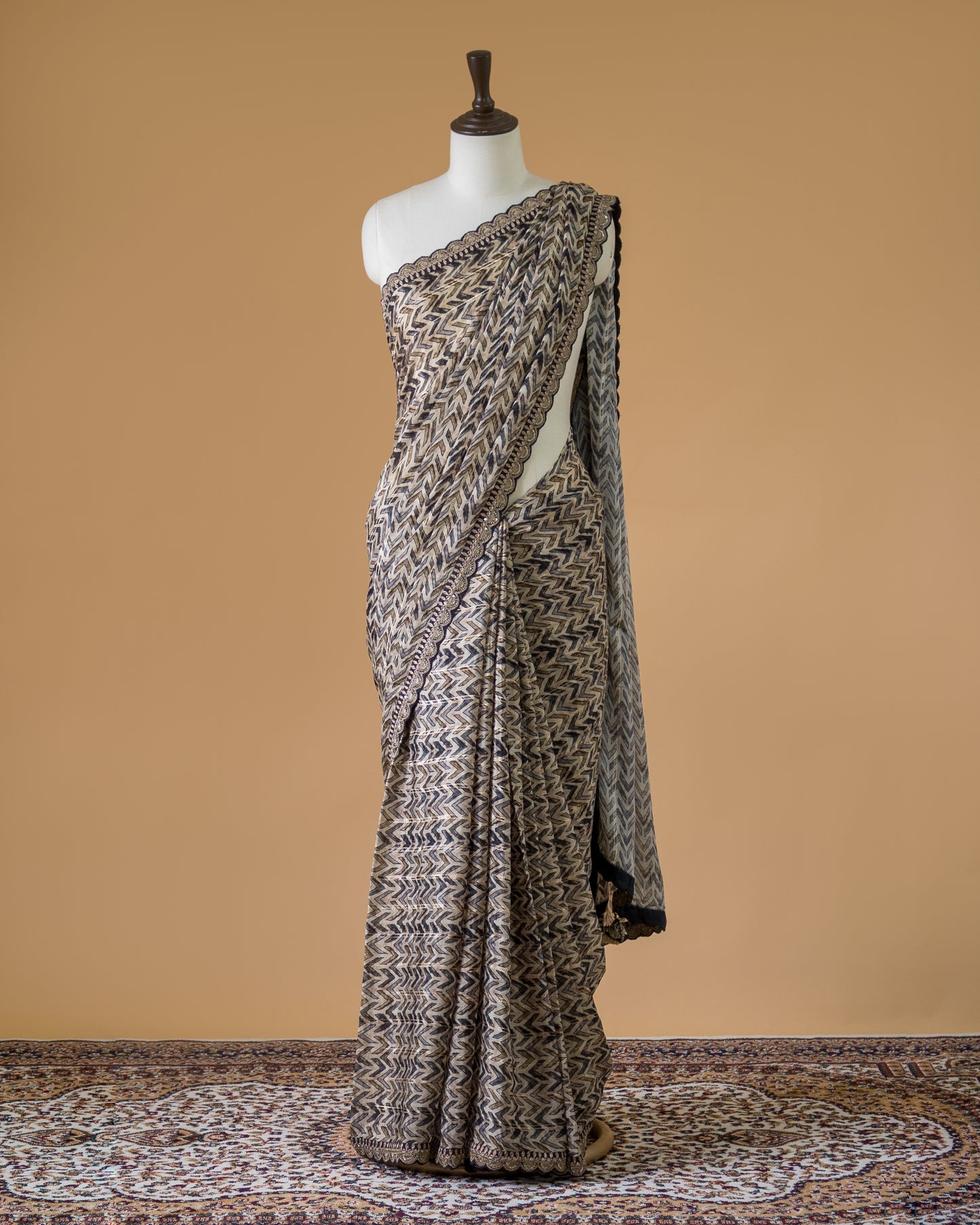 Rustic Artistry Saree