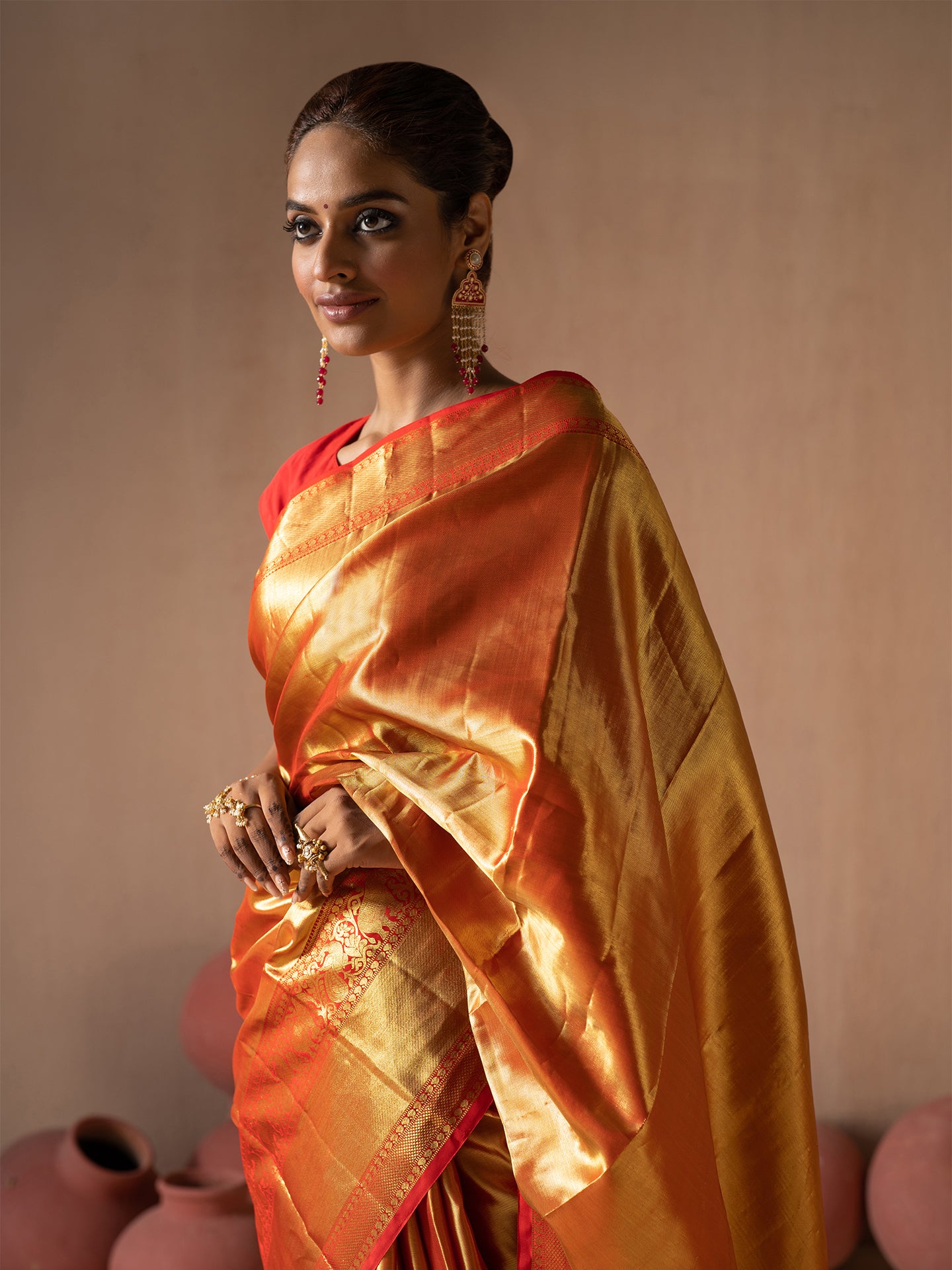 Pure Kanjwaram silk saree