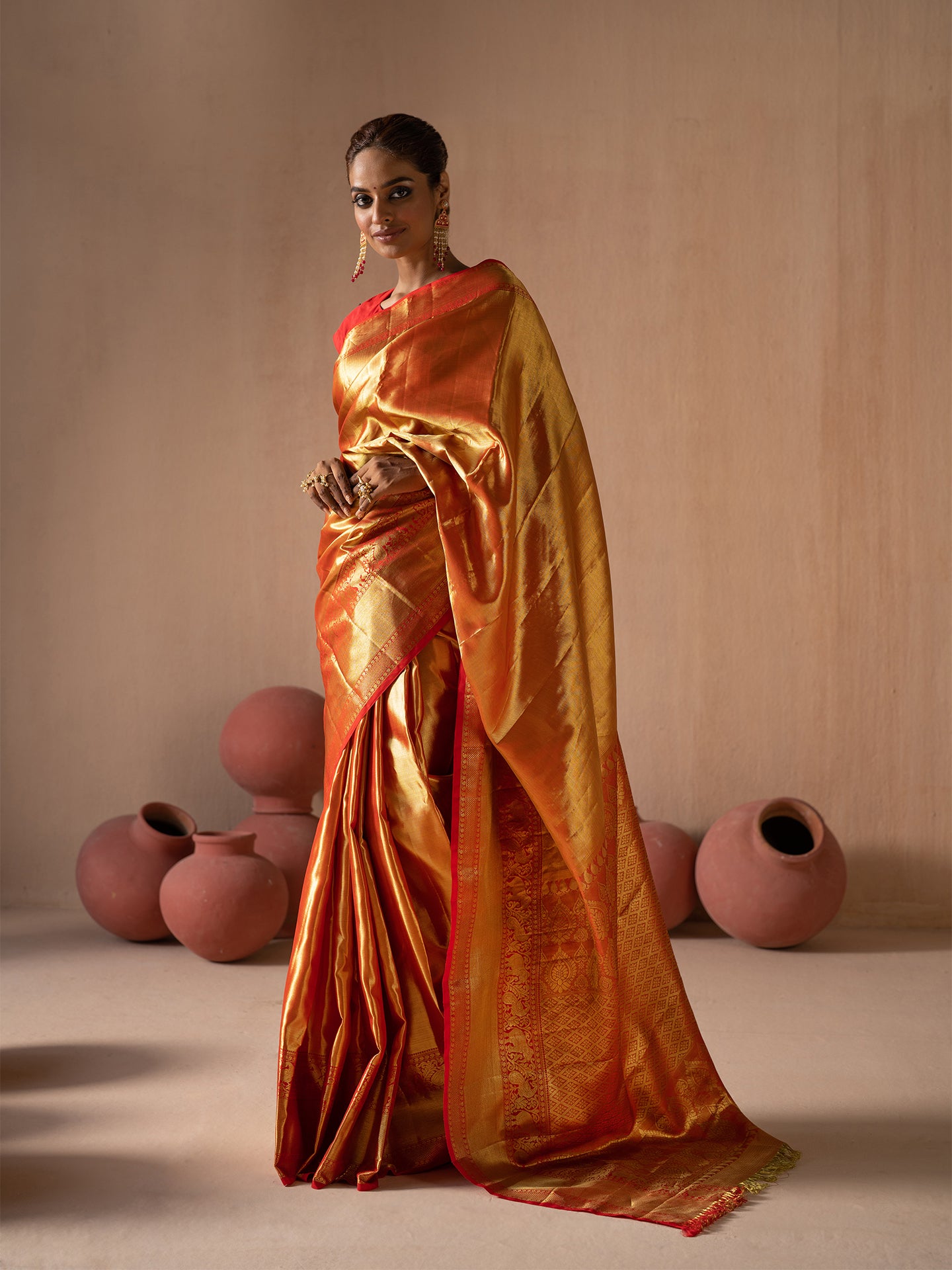 Pure Kanjwaram silk saree