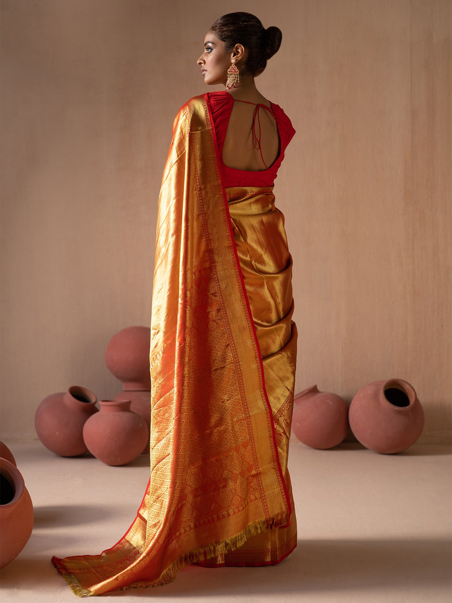 Pure Kanjwaram silk saree